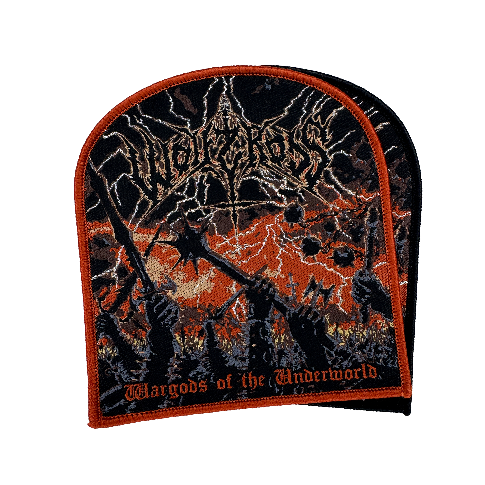 Temporal Dimensions Patches Wolfcross Wargods of the Underworld Woven Patches