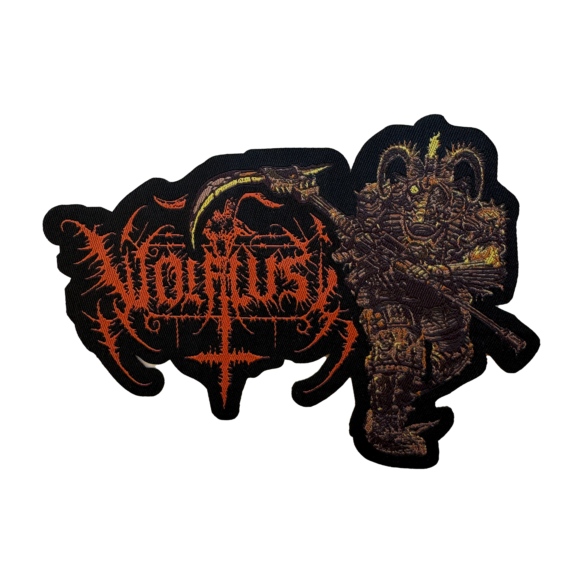 Temporal Dimensions Patches Wolflust Endless War Laser Cut Metal Patch