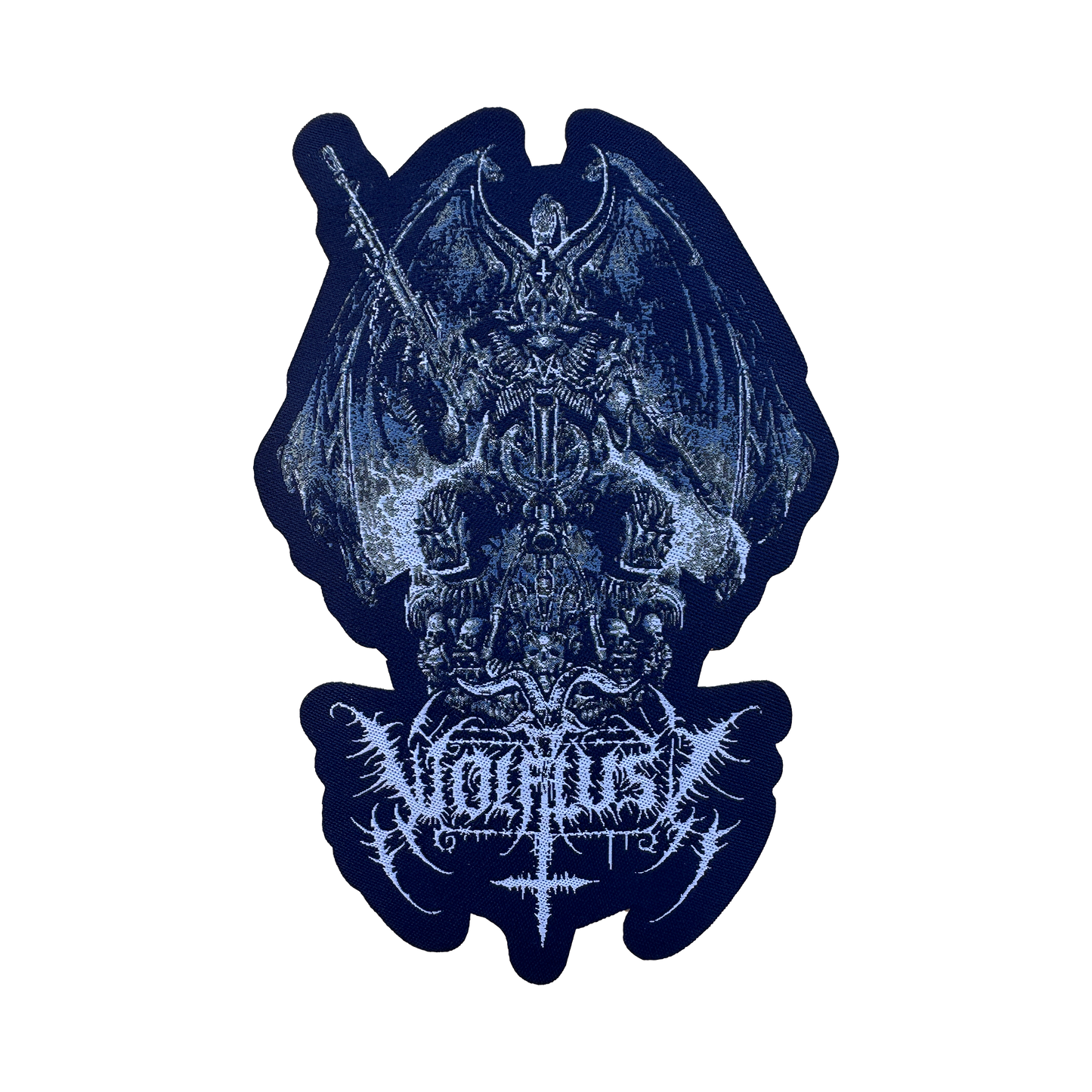 Temporal Dimensions Patches Wolflust Satanic Megatons Laser Cut Metal Patch