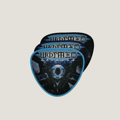 Temporal Dimensions Patches Wormed Krighsu Woven Patches