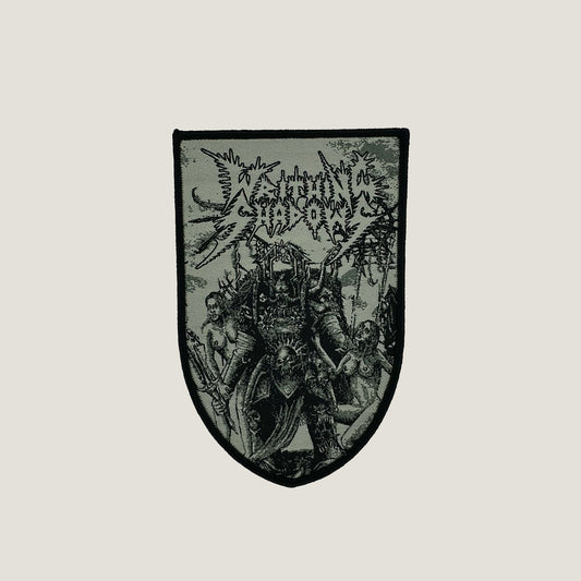 Temporal Dimensions Patches Writhing Shadows Black Border Woven Patch