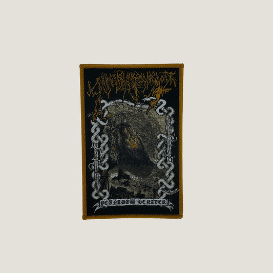Temporal Dimensions Patches Ynkleudherhenavogyon Yeunadow Henaver Yellow Border Woven Patch