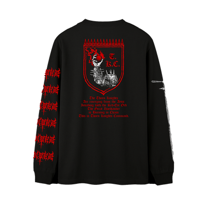 Temporal Dimensions Patches Zweihander Genocidal Siege of Thorn Knights Longsleeve Back