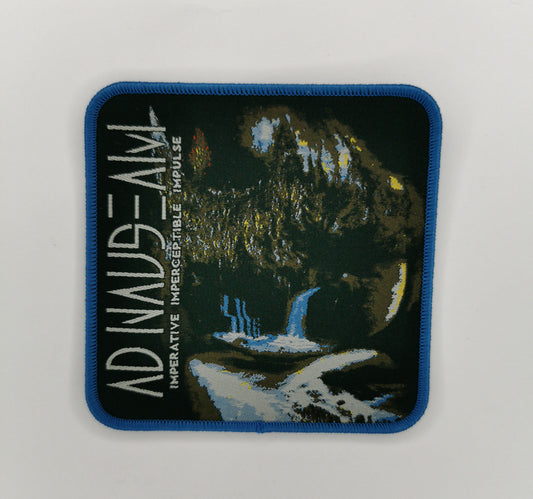 Blue Border Metal Band Woven Patch for jackets Imperative Imperceptible Impulsive Technical Avant-garde Death Metal