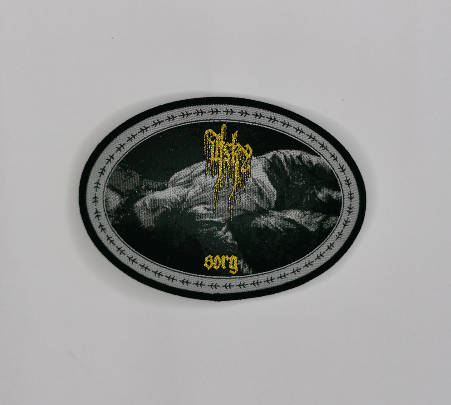 TDP Afsky Sorg Black Border Woven Patch