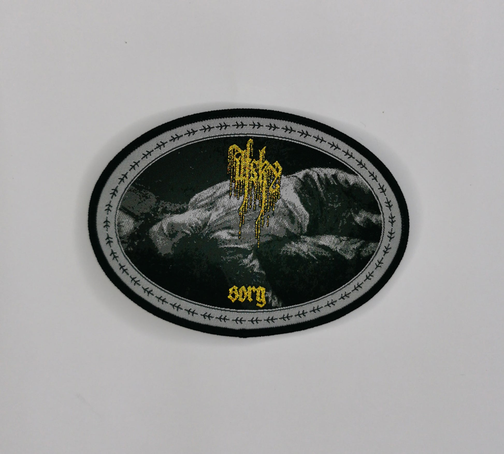 TDP Afsky Sorg Black Border Woven Patch