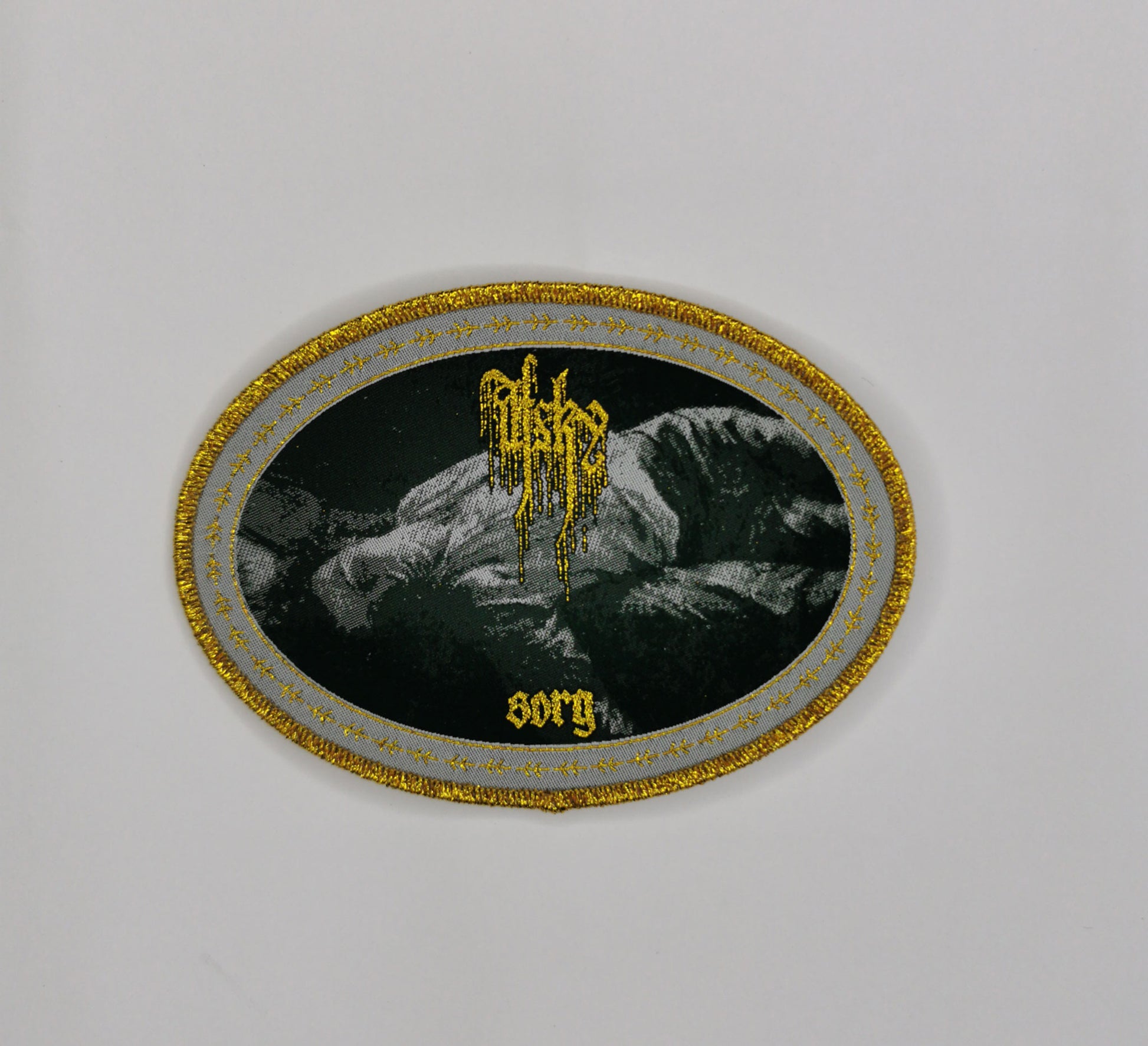 TDP Afsky Sorg Golden Glitter Woven Patch