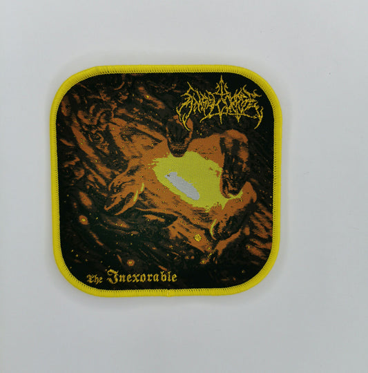 TDP AngelCorpse The Inexorable Yellow Border Woven Patch