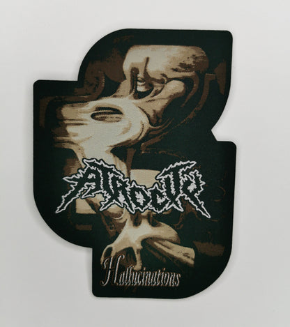 Atrocity Hallucinations German Technical Death Metal Laser Cut Woven Patch