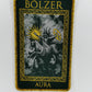 Bolzer Aura Golden Glitter Border Woven Patch Swiss Black Death Metal