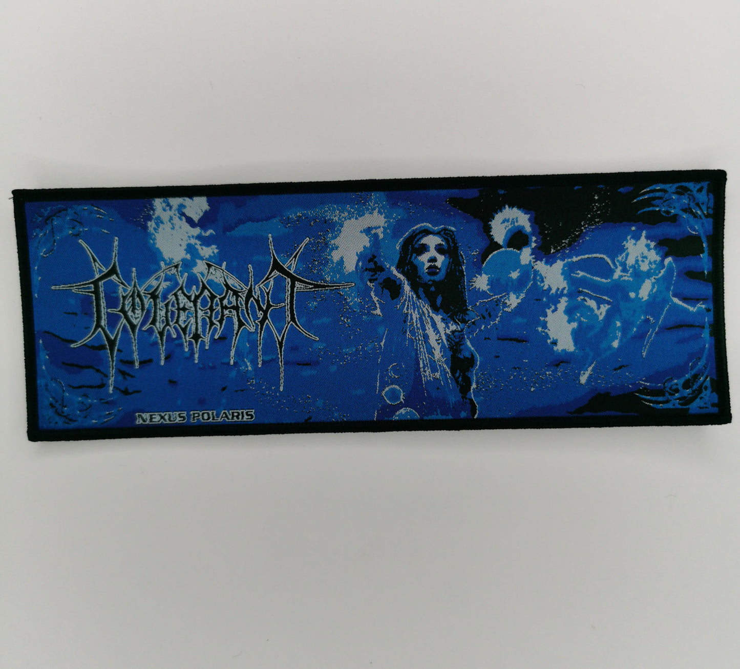 Covenant Black Border Strip Patch Melodic Symphonic Black Metal