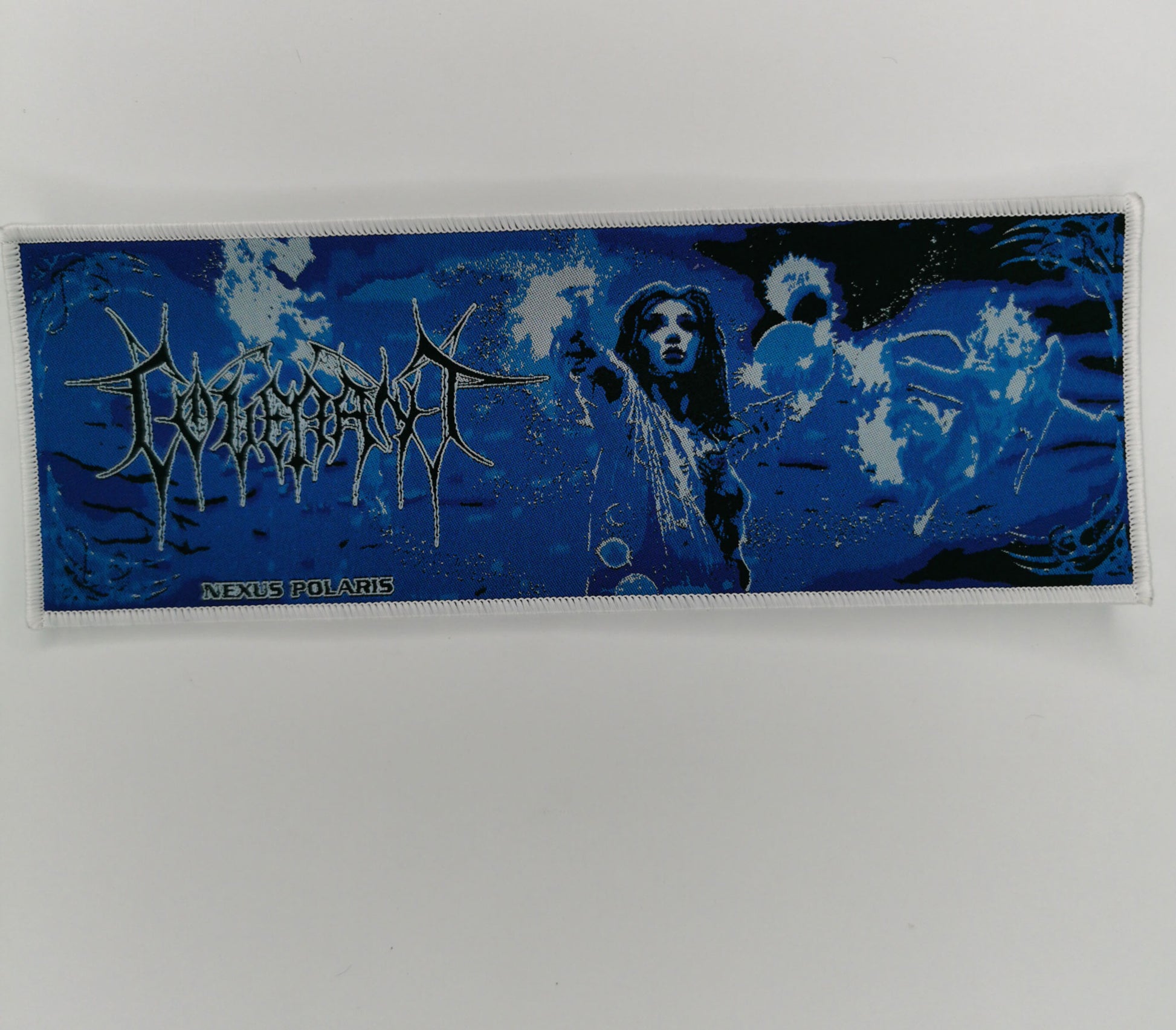 Covenant White Border Strip Patch Melodic Symphonic Black Metal