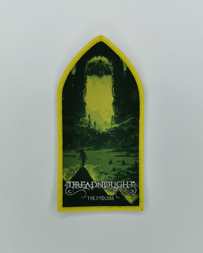 Dreadnought The Endless Yellow Border Woven Patch American Avant-Garde Progressive Metal