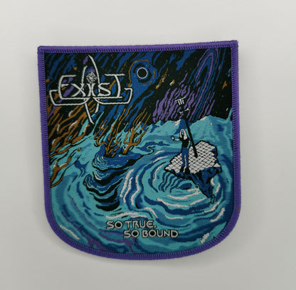Exist So True So Bound Purple Border Woven Patch American Progressive Metal