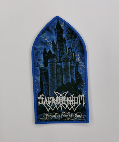 TDP Sacramentum Far Away from the Sun Blue Border Woven Patch