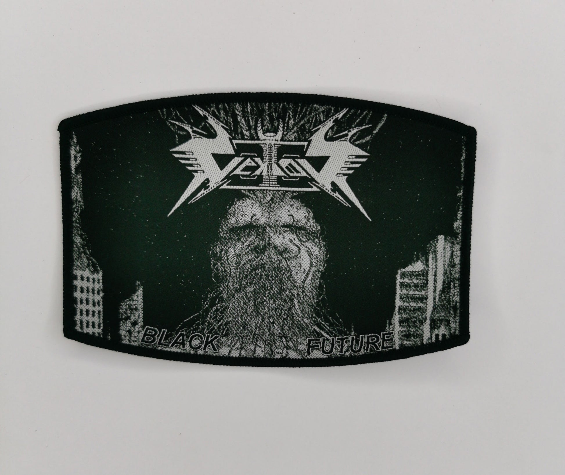 TDP Vektor Black Future Black Border Woven Patch
