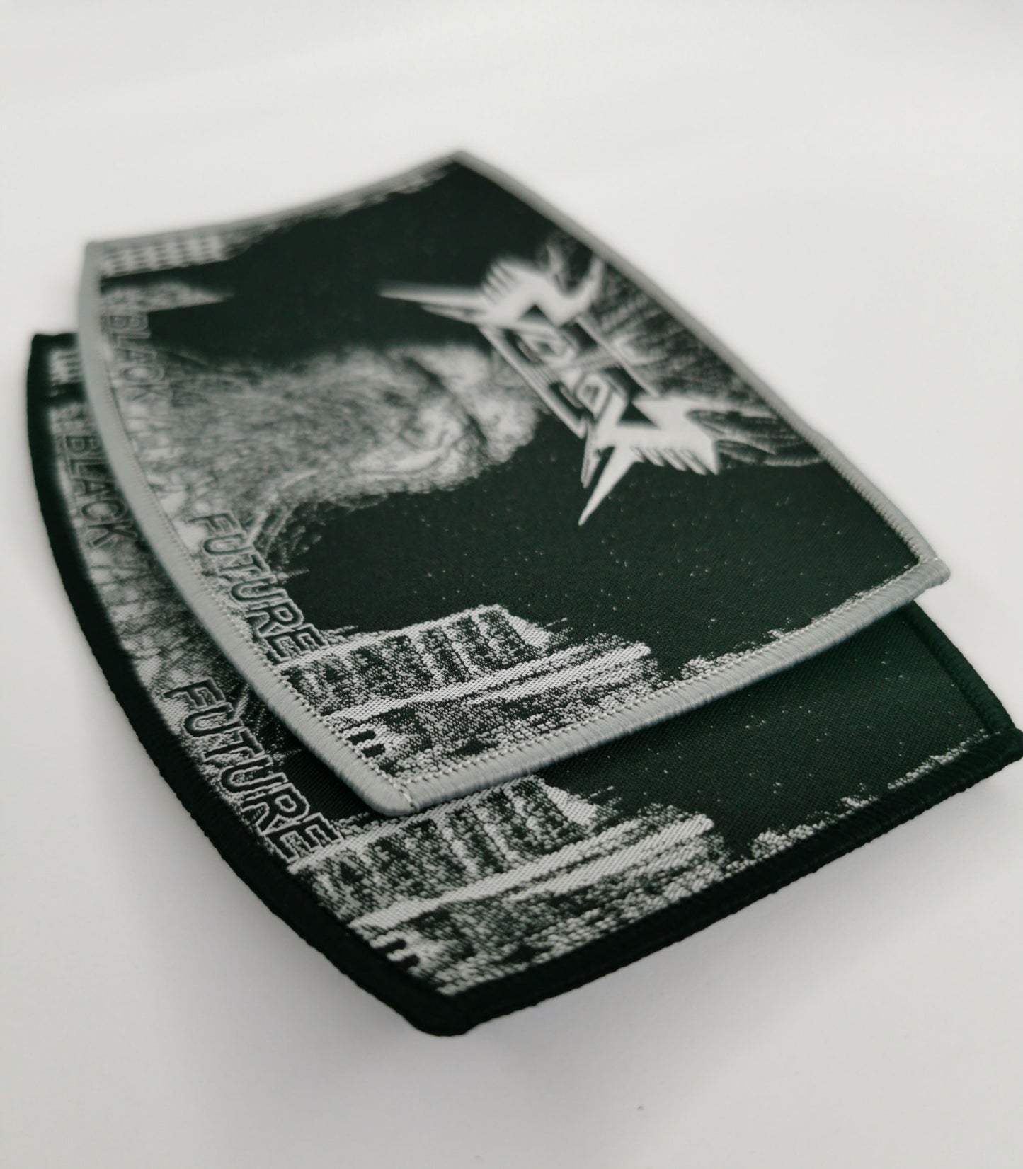 TDP Vektor Black Future Metal Woven Patches