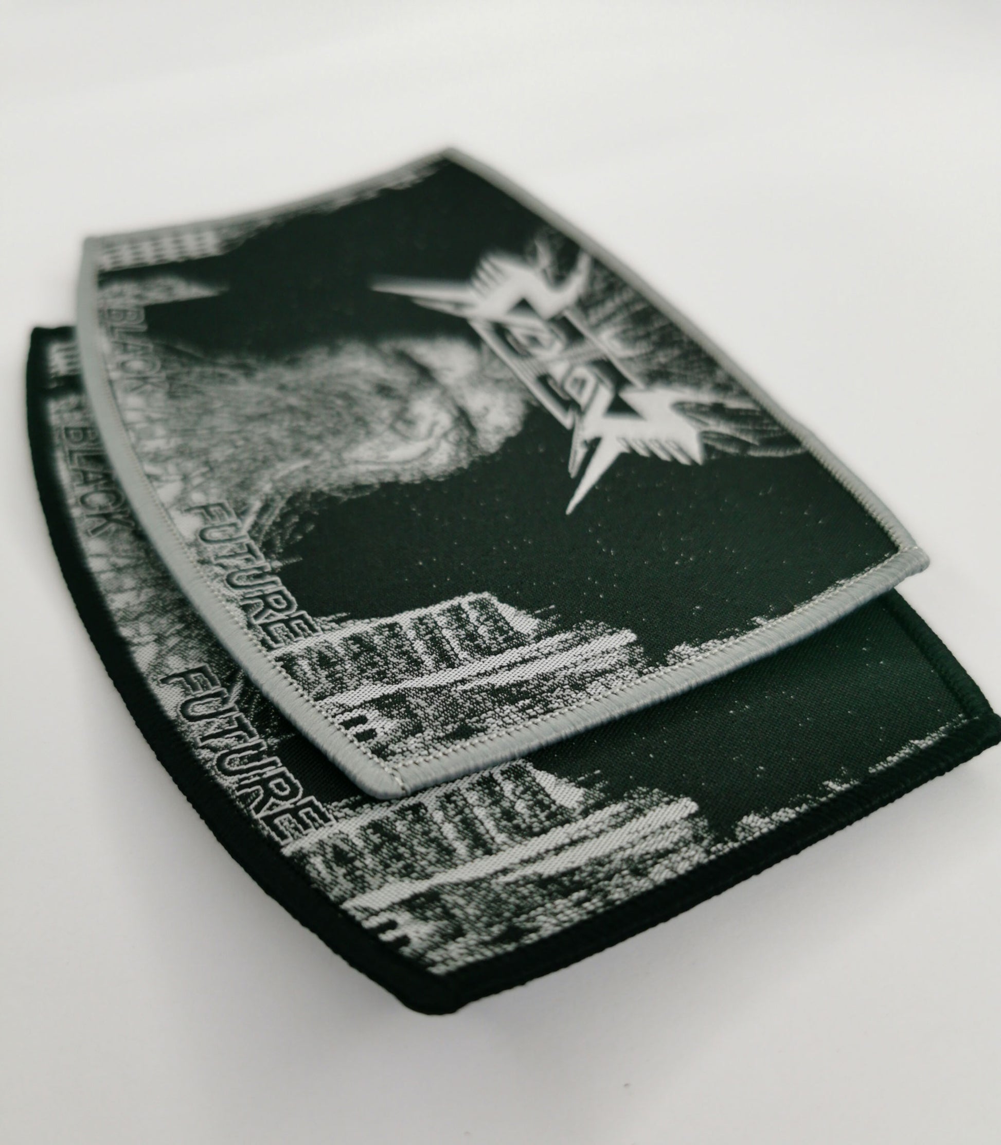TDP Vektor Black Future Metal Woven Patches